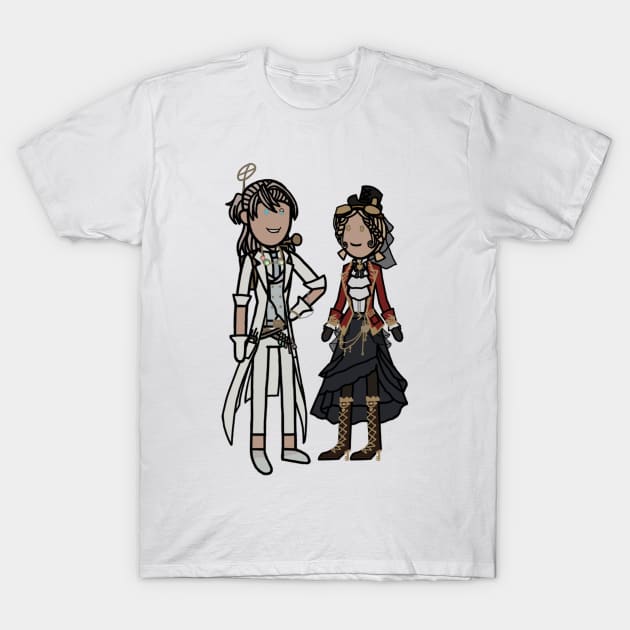 Paranormal Detective & Lockheart Cartoon 1 T-Shirt by gagimas